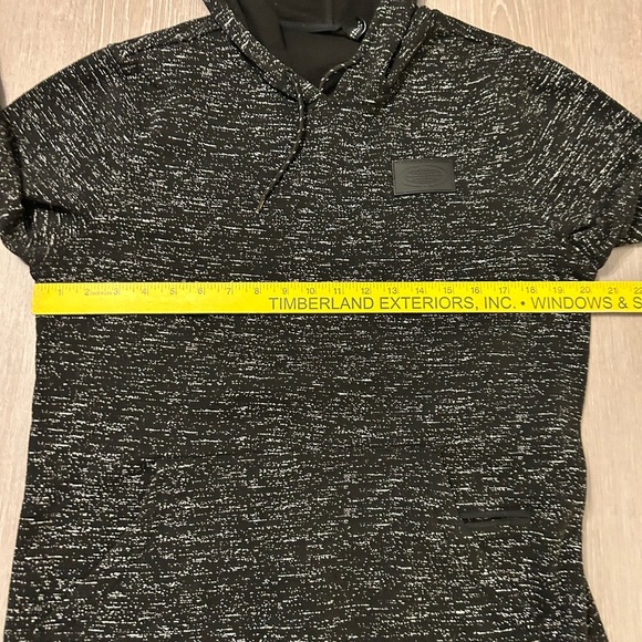 BROOKLYN ATHLETICS BKLYN
MARL BLACK TAG=MED MEASURES EX SM-SM PERFORMANCE HOODIE - Picture 10 of 11